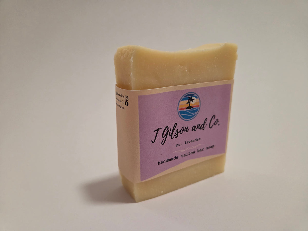 Mr. Lavender Tallow Bar Soap