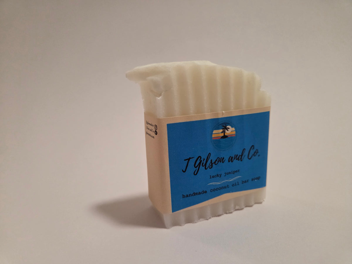 Lucky Juniper Coconut Oil Bar Soap
